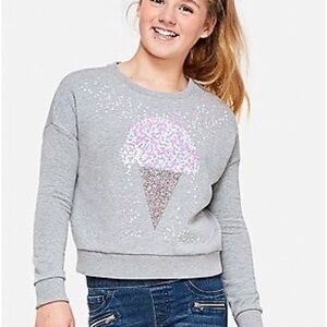 Justice Sequins Ice Cream 🍦 Sweatshirt